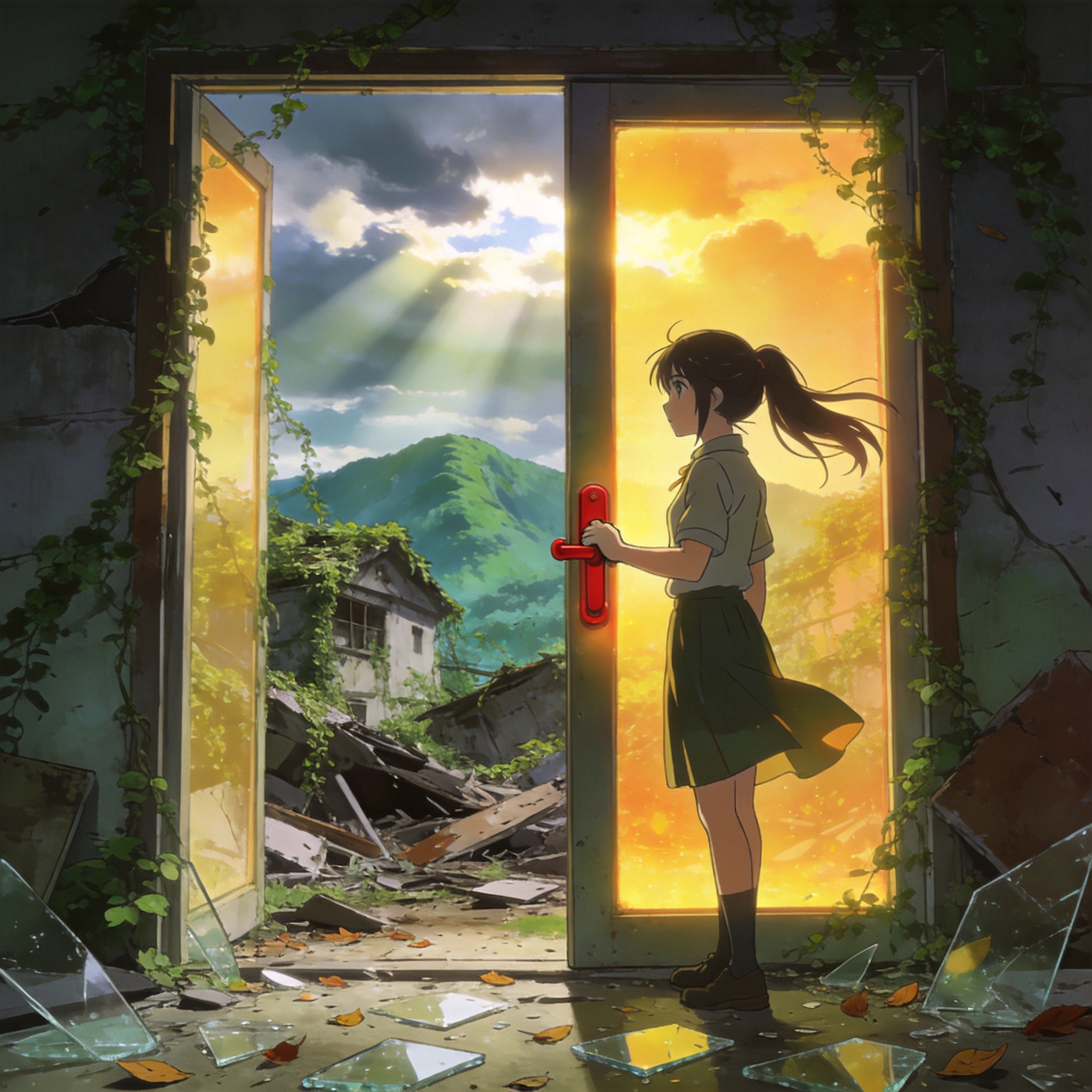 铃芽之旅动画电影海报